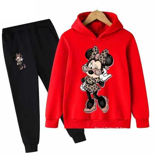 Minnie Mouse Hoodie and Pants Set